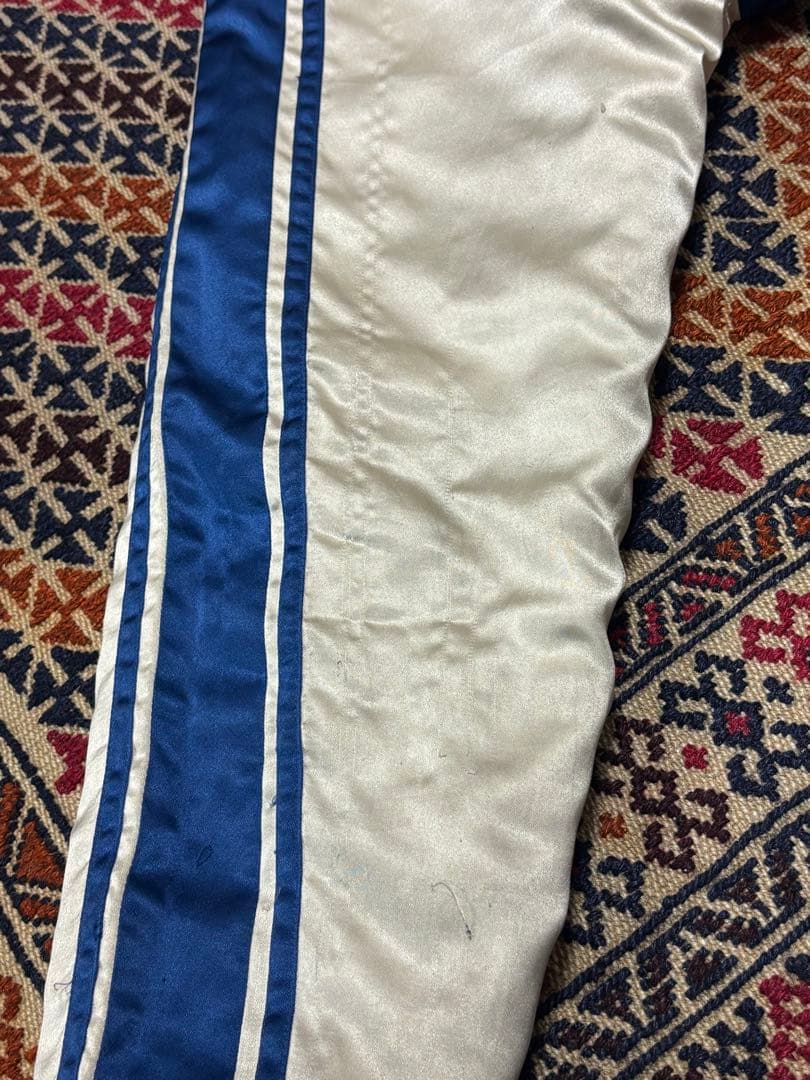 テーラー東洋　スカジャン　トラ　鷹　富士　キルティング　アゴ虎　ブルー　グリーン