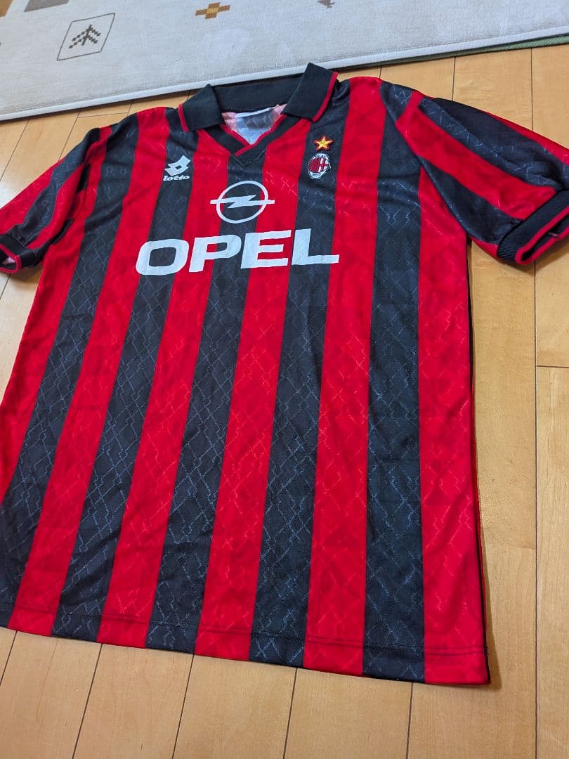 ヴィンテージユニフォームミランHオーセンティックユニフォーム