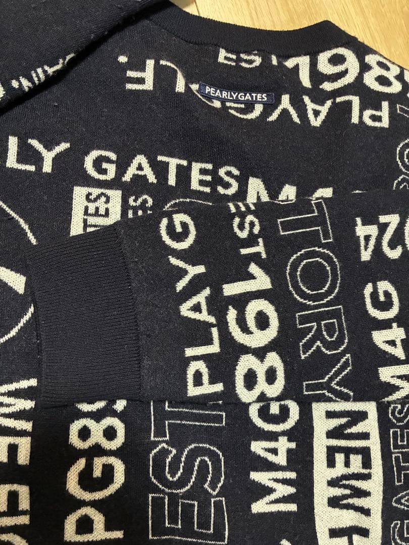 ♡*様 PEARLY GATES NewHistoryロゴ柄天竺×DIAPLEX