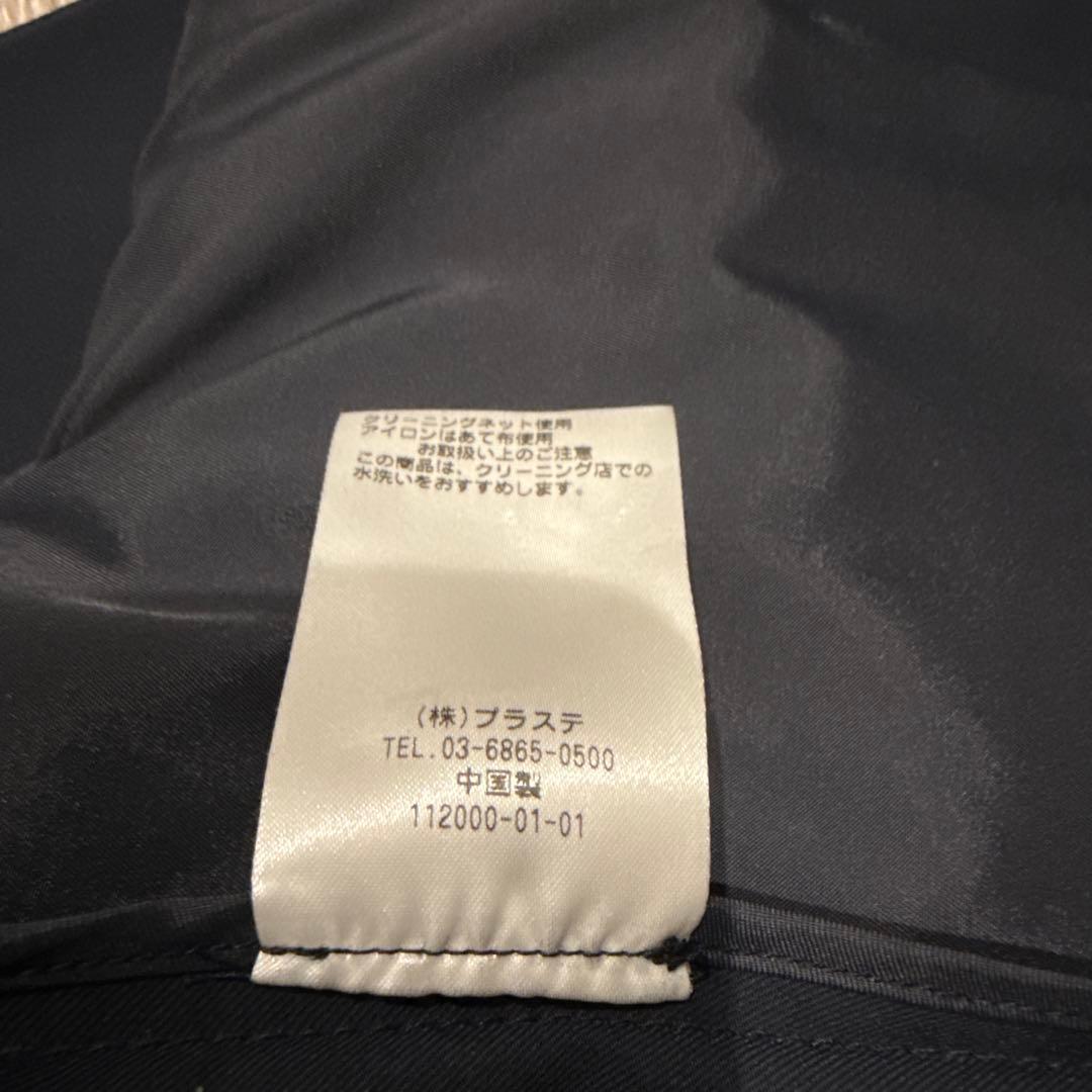 PLST プラステ　ノーカラー　M ネイビー