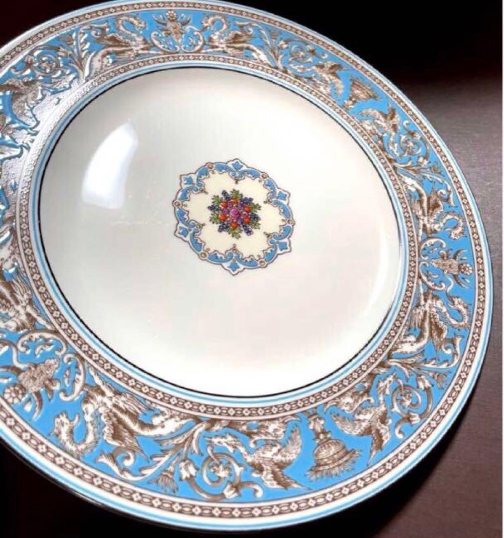 専用◇ウェッジウッドフロレンティーンターコイズプレート5枚27c