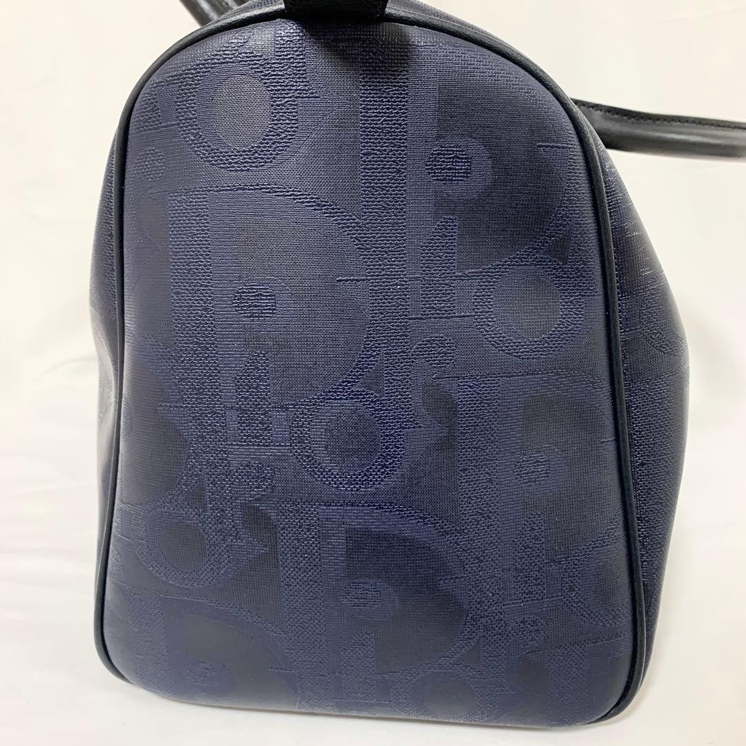 Christian Dior ボストンバッグ トロッター サークルロゴ 金ロゴ