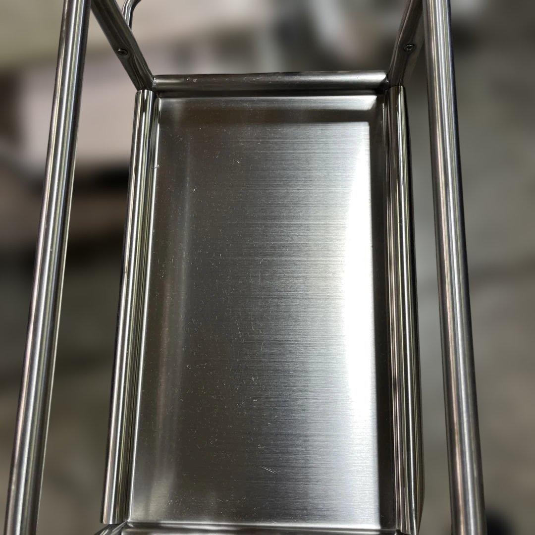 【IKEA】◆GRUNDTAL◇ステンレスワゴン◆オールドイケア