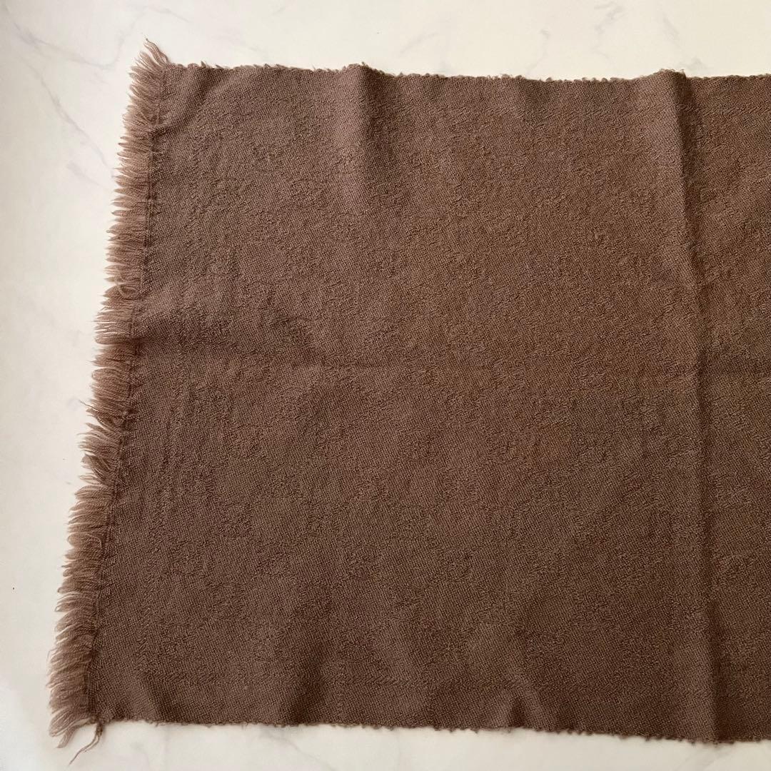 GUCCI トムフォード期 GG柄 ストール マフラー ブラウン ウール