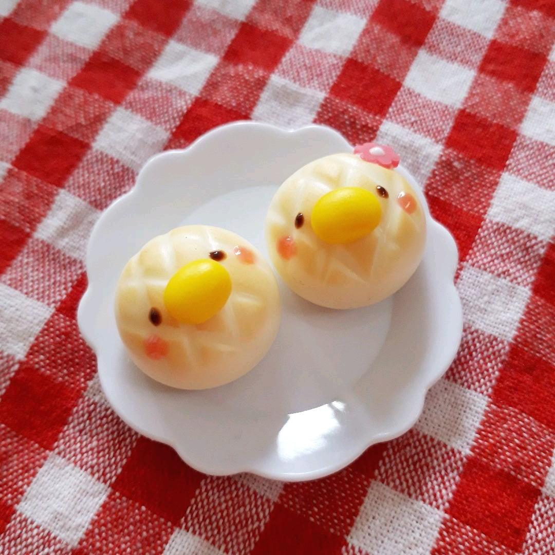 仲良しヒヨコのメロンパン♡