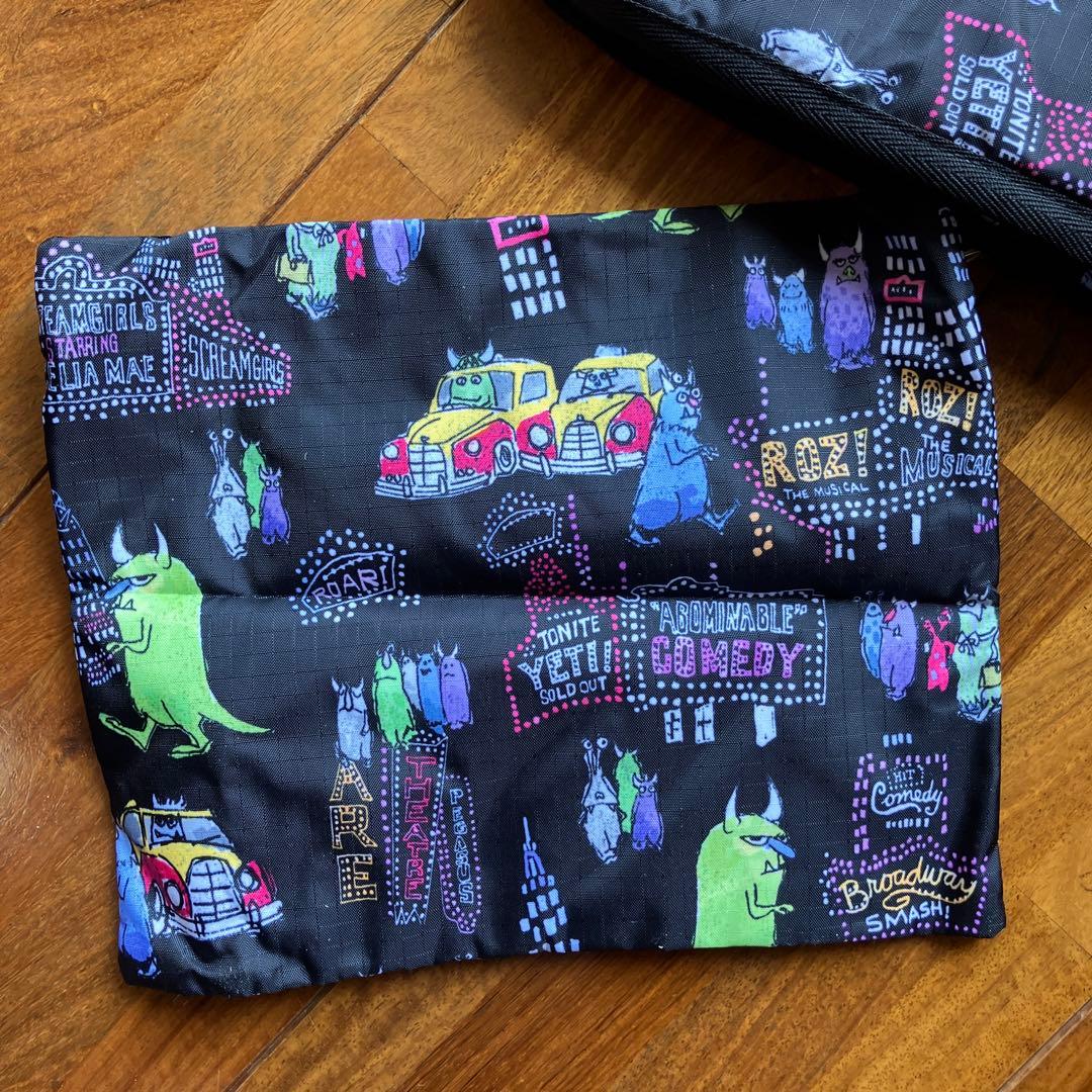 新品 レスポートサック ディズニー コラボ モンスターズ インク Medium