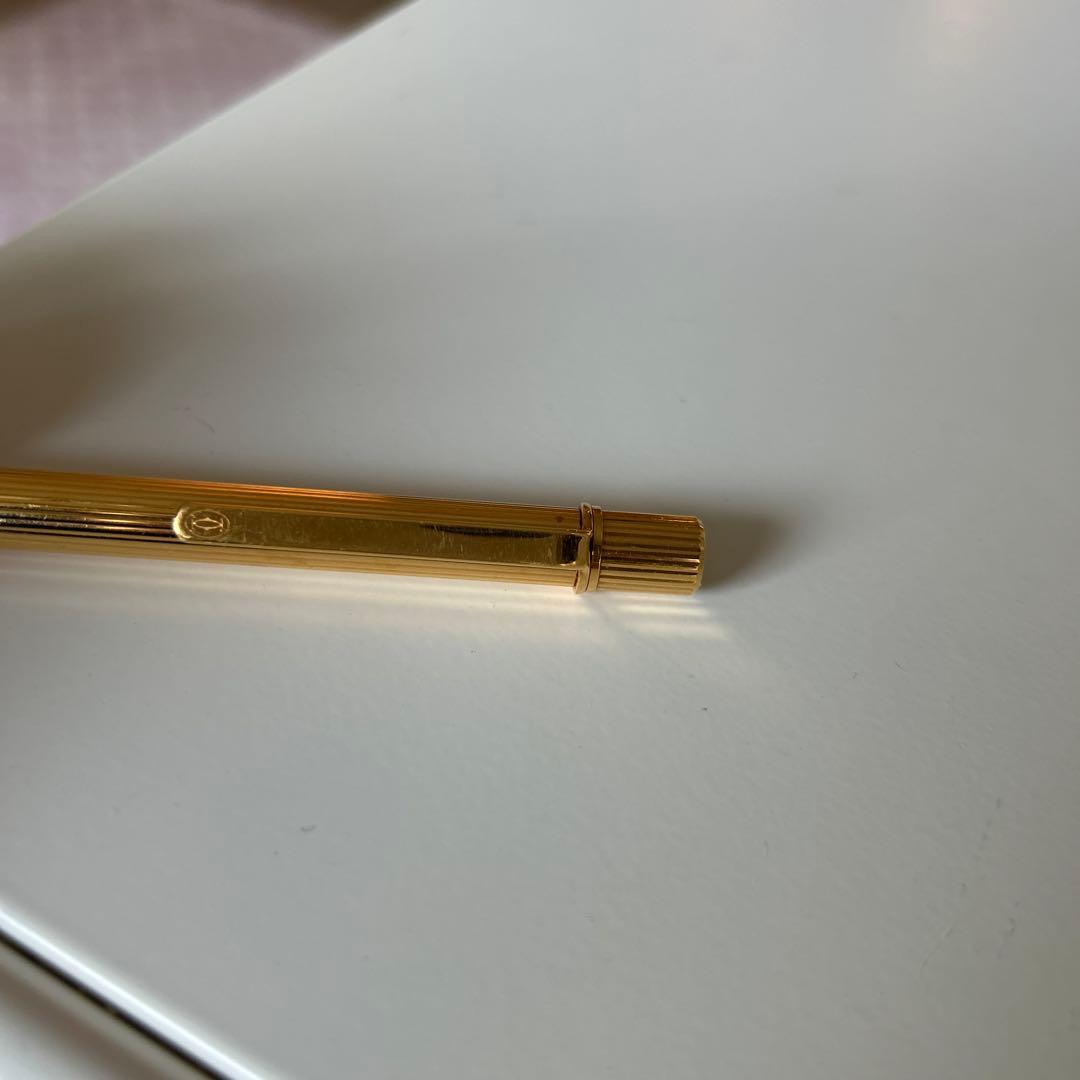 筆記具 cartier ballpen gold