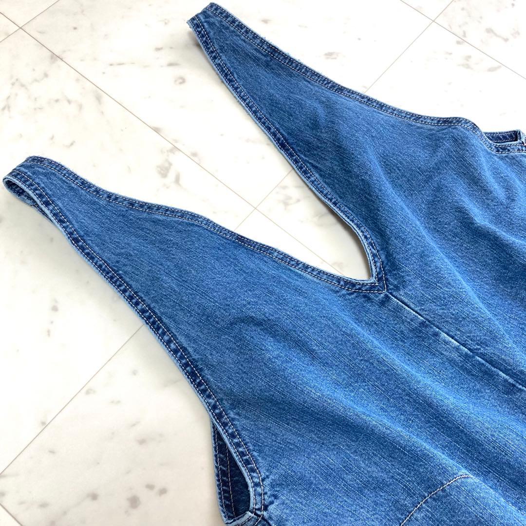 完売 25SS 新品タグ付き rive droite Vネック デニムサロペット