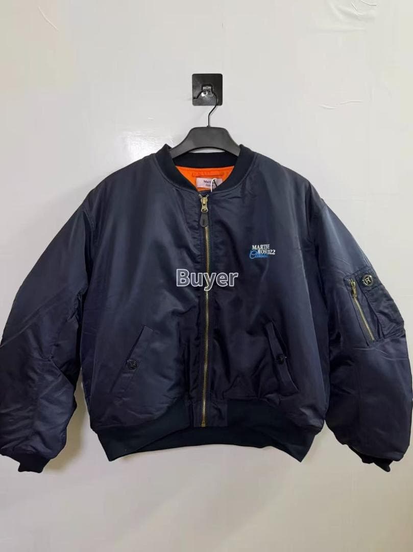 Martine Rose ボンバー リバーシブル ロゴ入り ジャケット