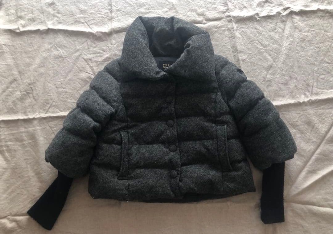 【最終値下げ】TATRAS フード付きグレー ダウンジャケット