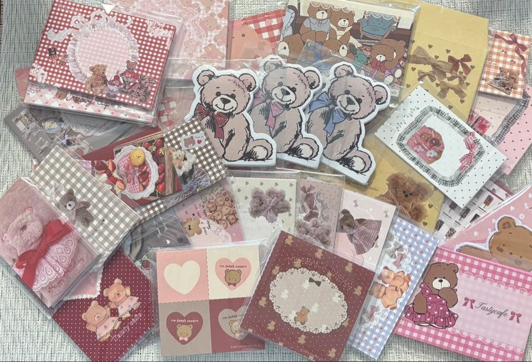 紙ものまとめ売り　ARomantic様　くまちゃんセット♡
