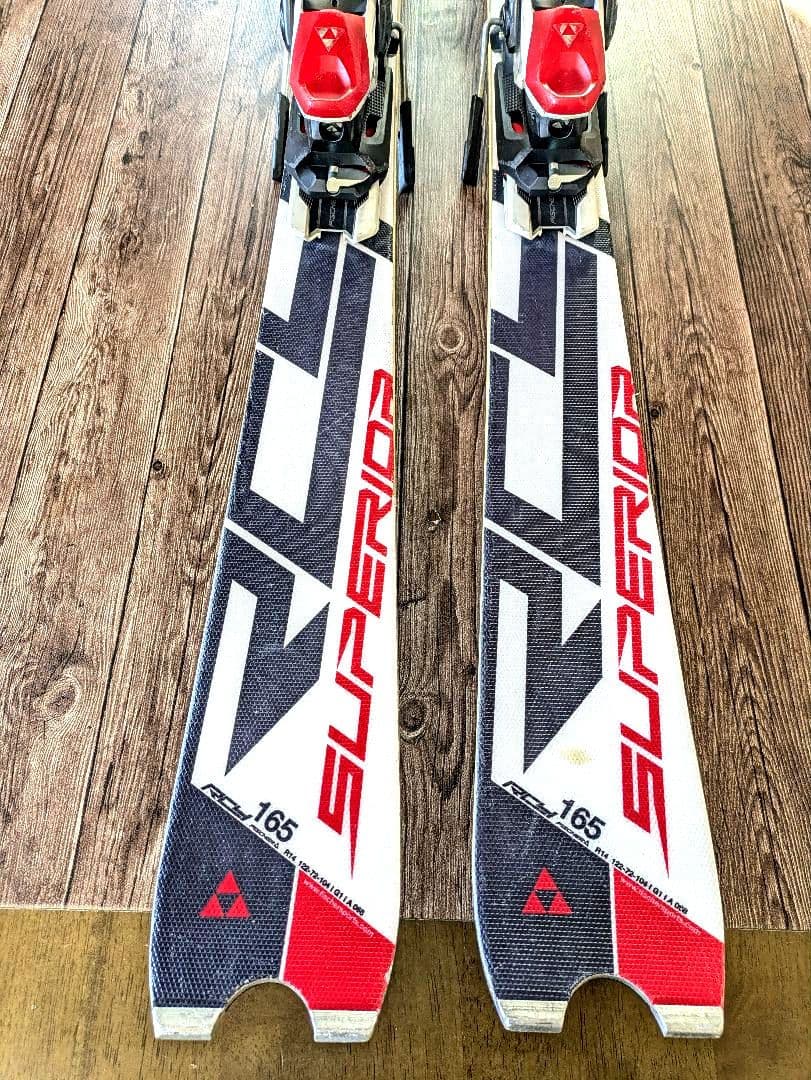 FISCHER　SUPERIOR 165cm　スキー板