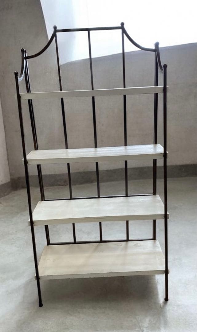 【おしゃれ】ミハス・フォーティア シェルフ　ラック　アイアン　アンティーク　北欧