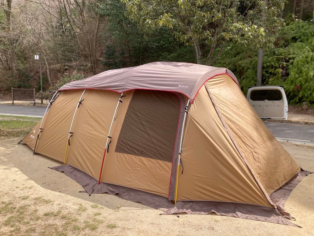 【美品】スノーピーク エントリー2ルーム エルフィールド&専用マットシートセット