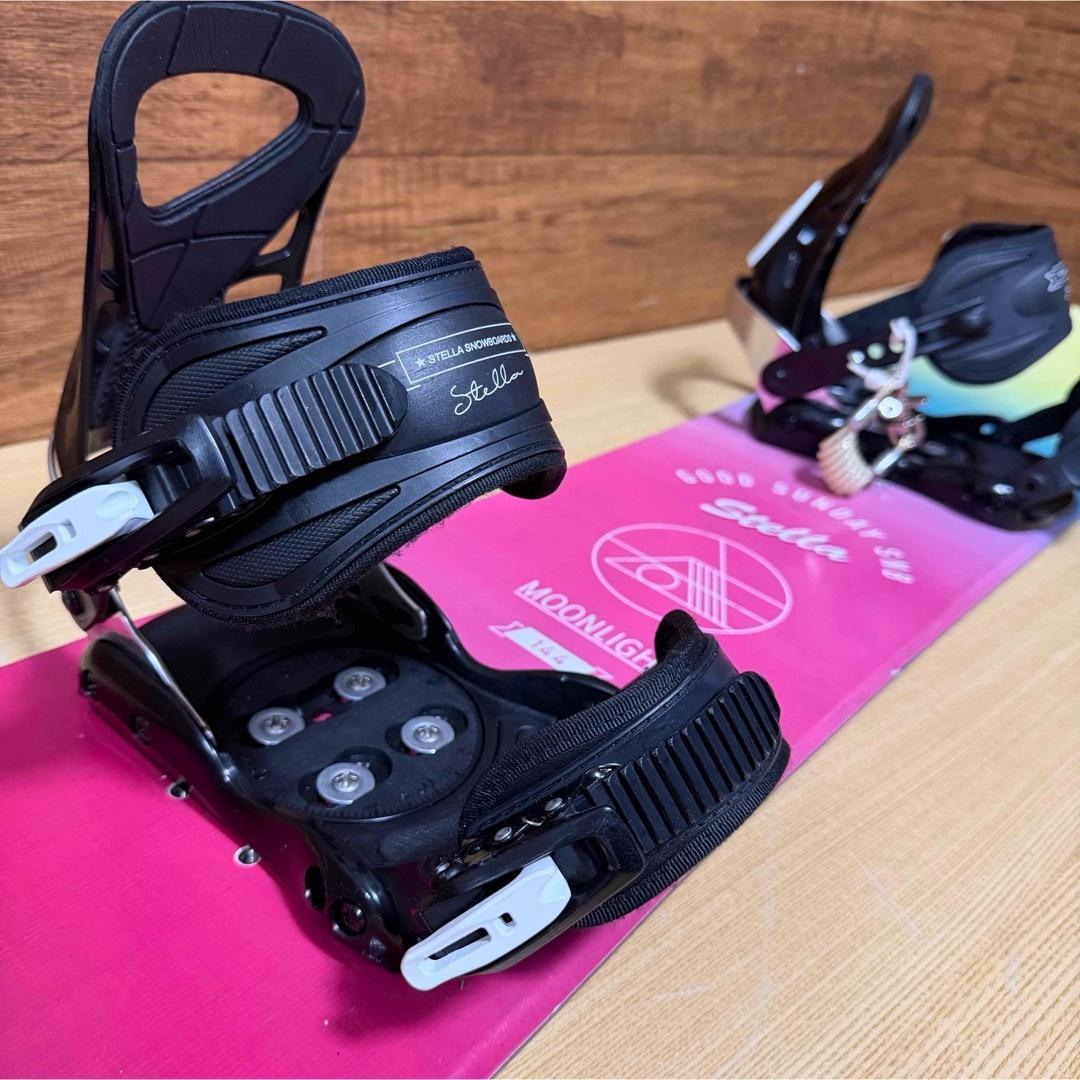 STELLA ステラ　初心者オススメ　レディース　スノーボード5点 144cm