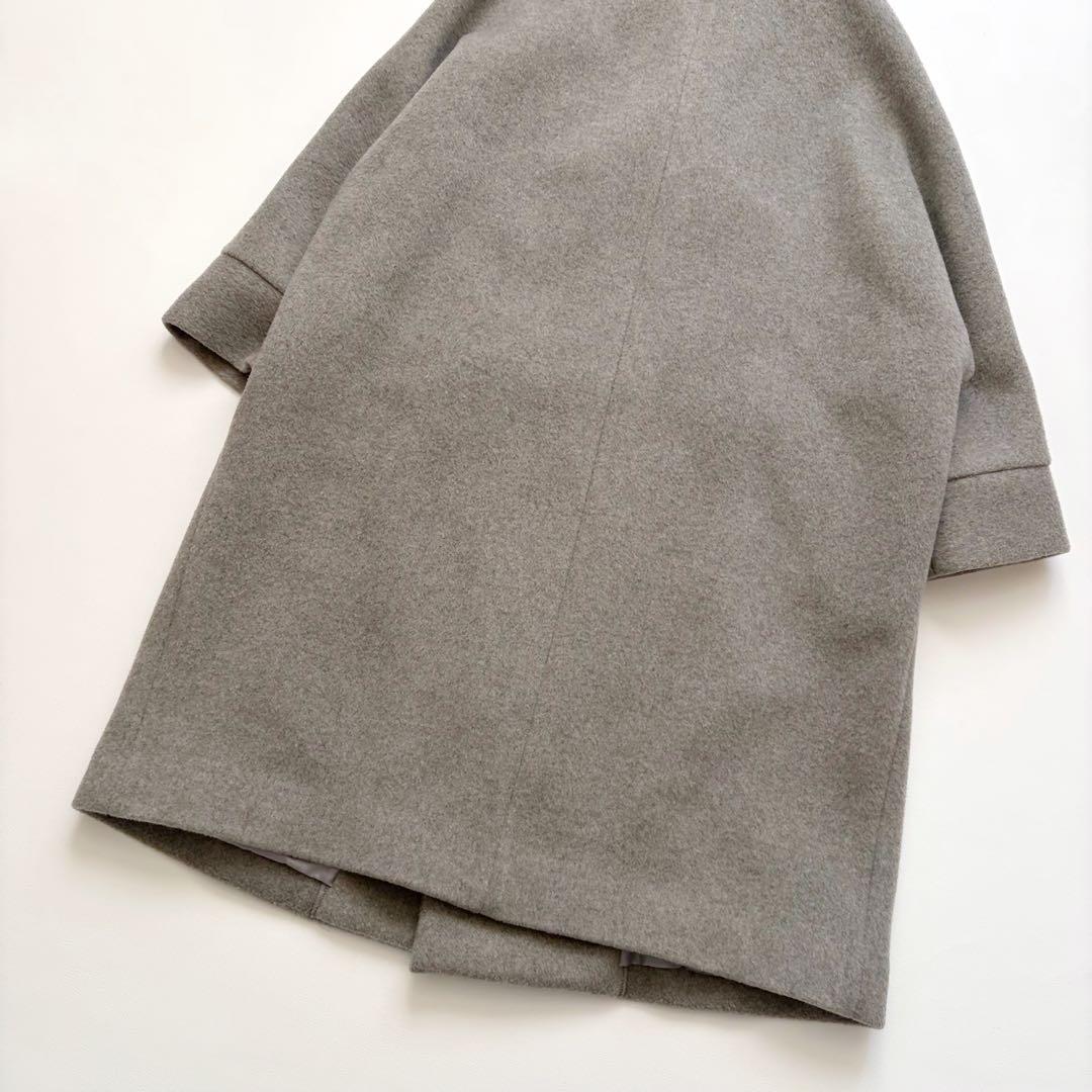 2024年モデル　極美品　ティッカ テントコート ロングコート　グレー