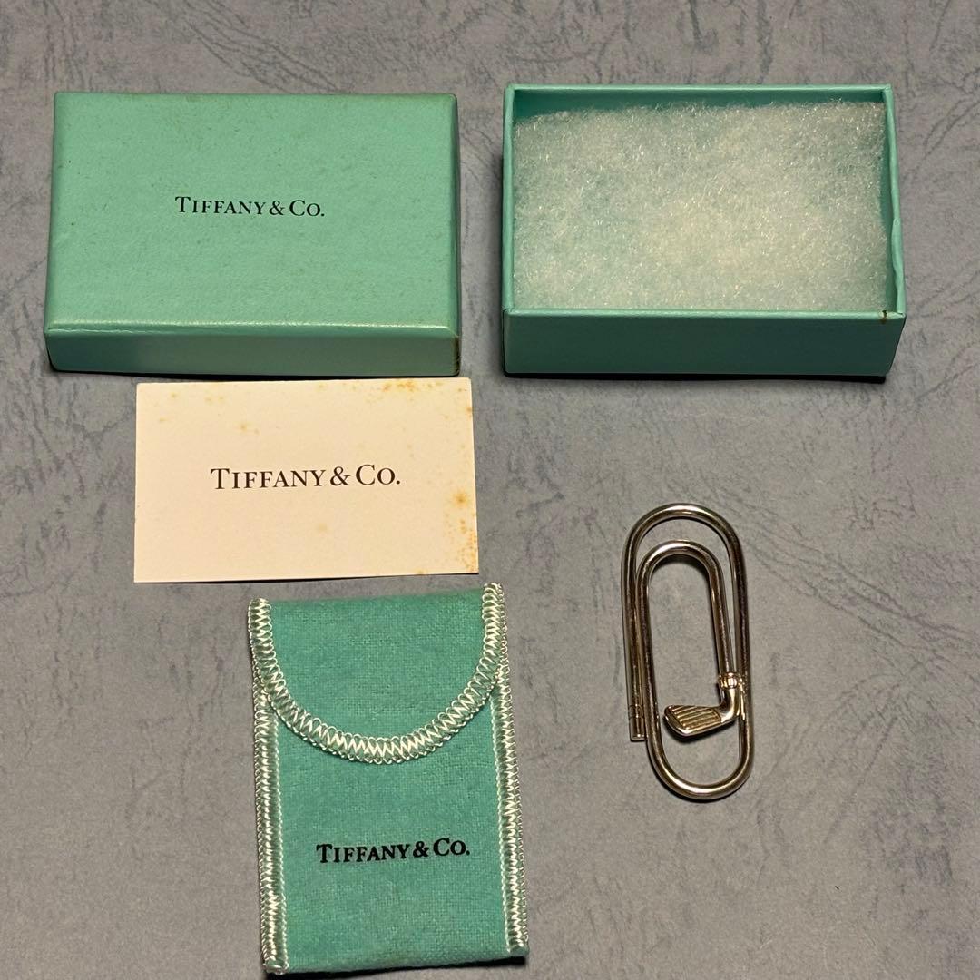TIFFANY　ティファニー　マネークリップ　ゴルフクラブ型　シルバー