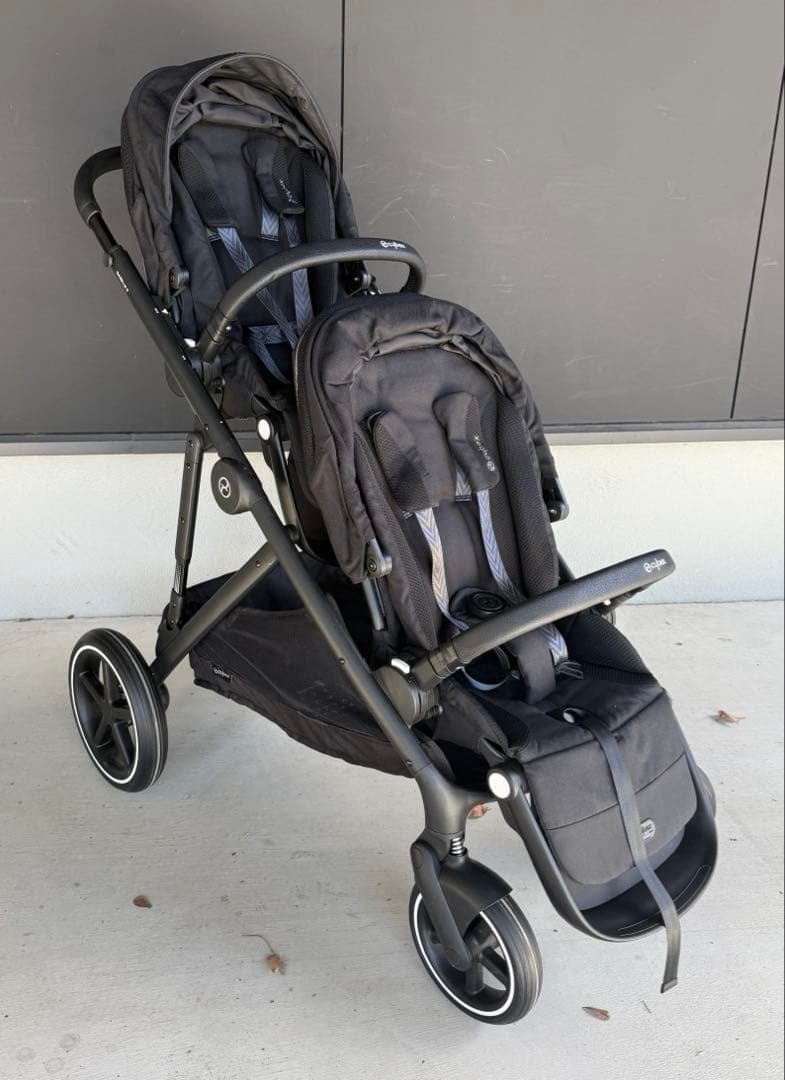 cybex サイベックス　ガゼルS 専用バスケット、セカンドシートユニット付き