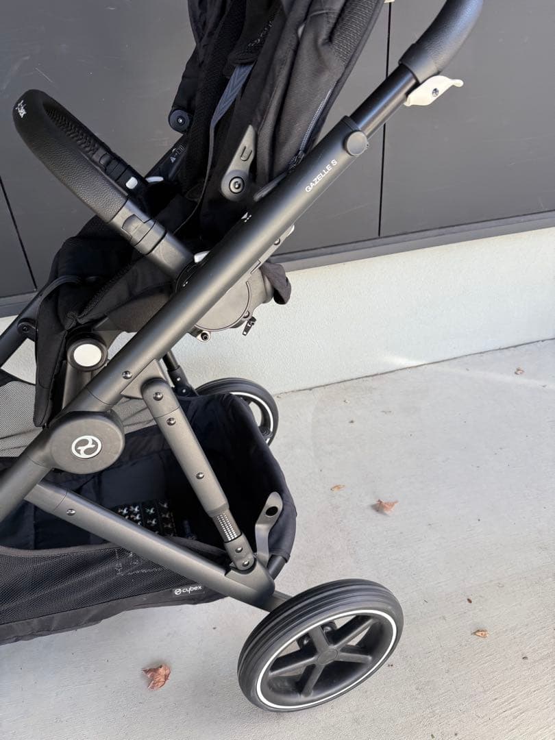 cybex サイベックス　ガゼルS 専用バスケット、セカンドシートユニット付き