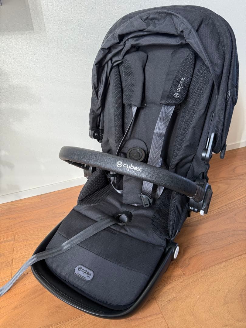 cybex サイベックス　ガゼルS 専用バスケット、セカンドシートユニット付き