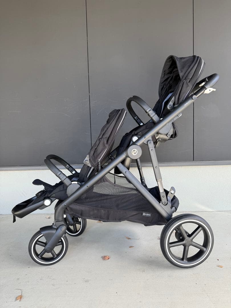cybex サイベックス　ガゼルS 専用バスケット、セカンドシートユニット付き