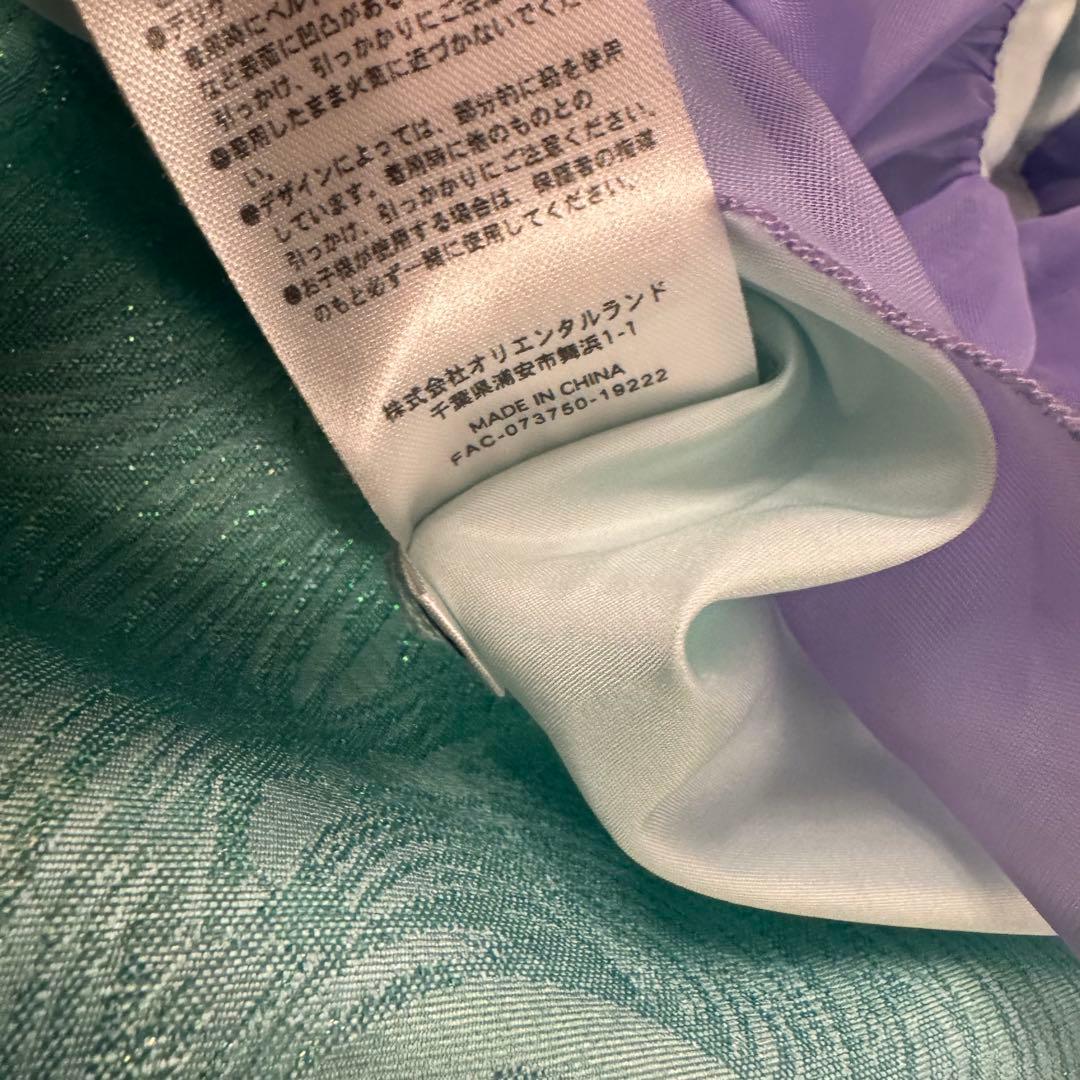 ビビディバビディブティック　アリエル　ドレス 110cmディズニーランド