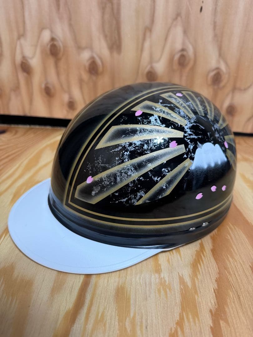 ゴールドメタリック　富士日章　桜　コルク半