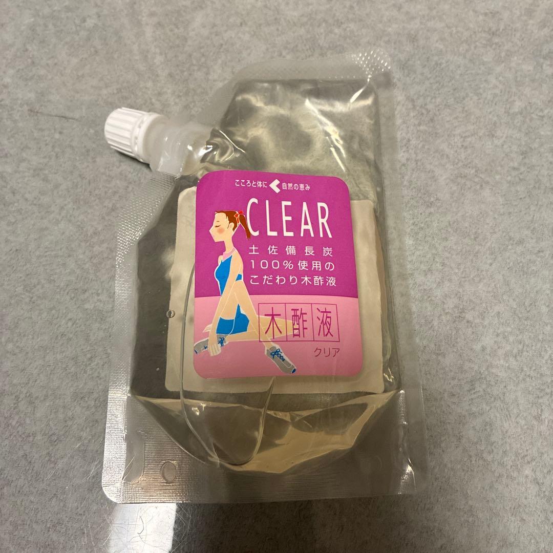 【稀少】【廃盤品】【木炭屋】CLEAR 木酢液クリア 100ml【新品•未使用】