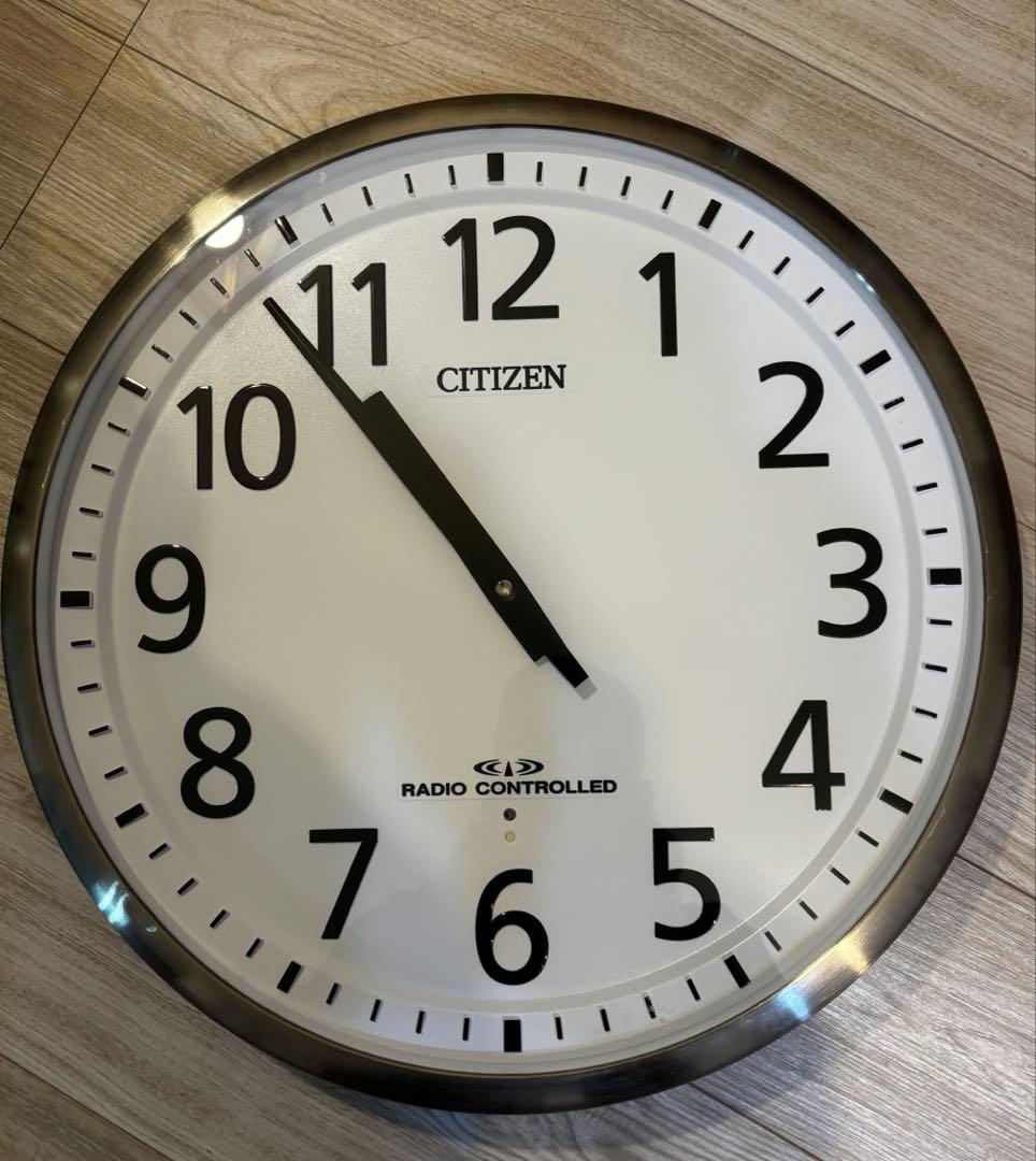 シチズン CITIZEN 8MY463-0 大型　φ45cm 電波時計