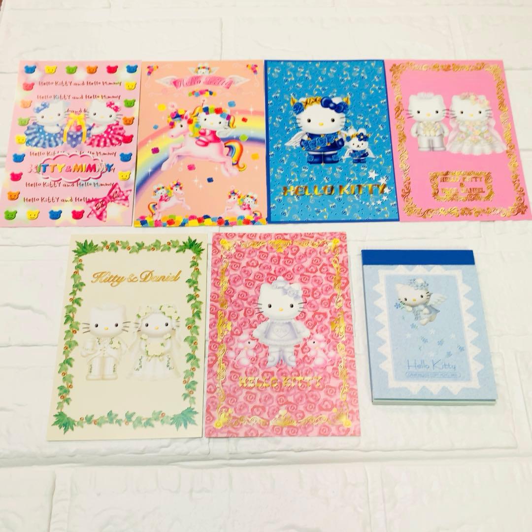 d*3様 ☆レア☆ ハローキティ ぬいぐるみ　ストラップ　メモ　ポストカード等