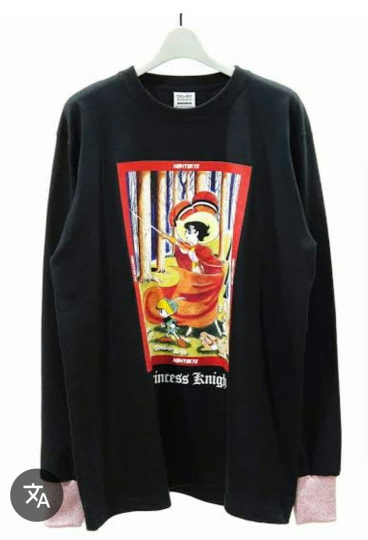 ノントーキョー　手塚治虫　リボンの騎士　中袖Tシャツ　フリーサイズ