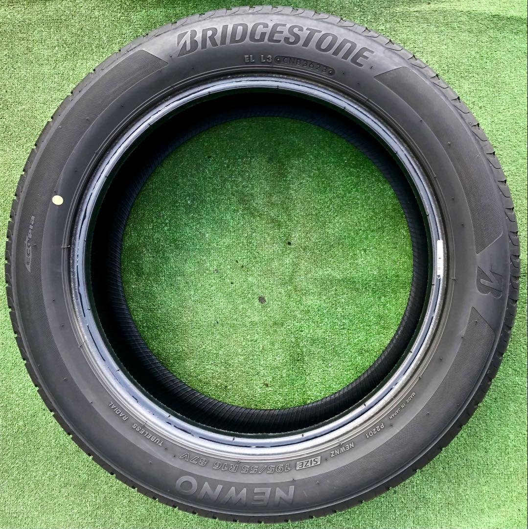 195/55 R16 BRIDGESTONE NEWNOラジアルタイヤ