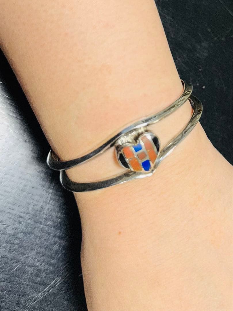 ハリウッドランチマーケット バングル シルバー インディアンジュエリー　HRM