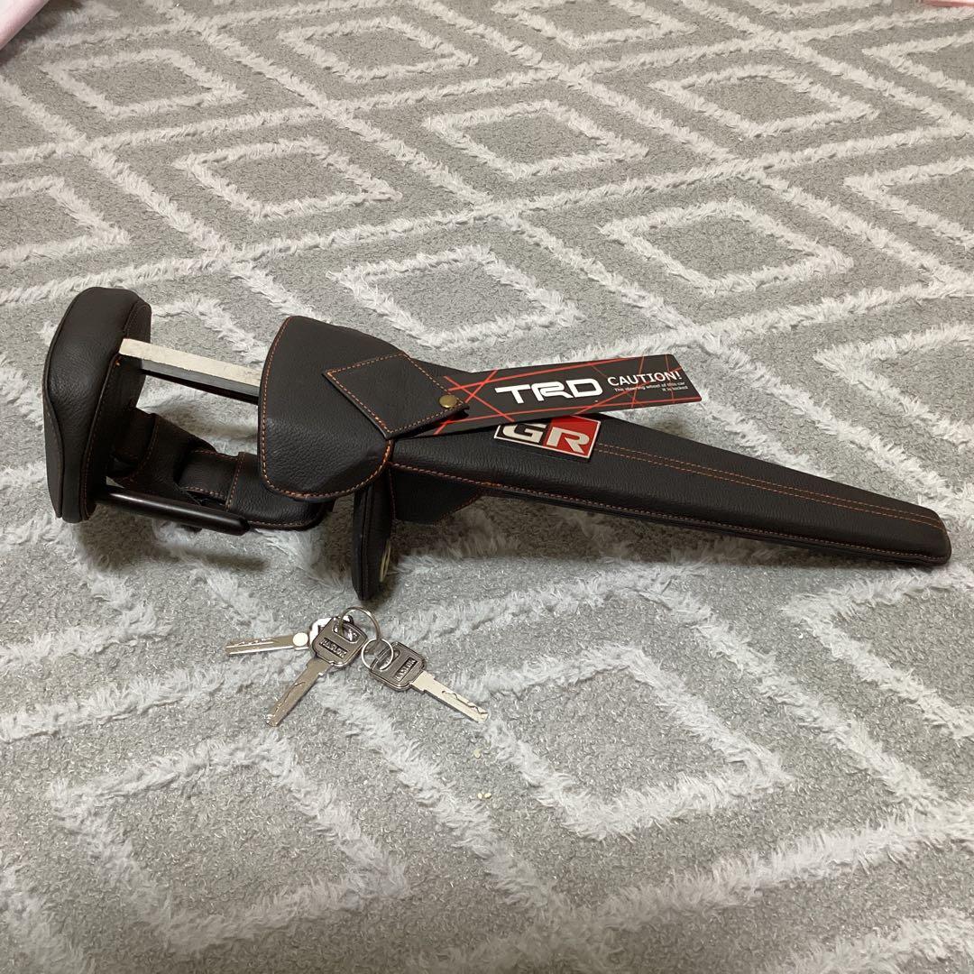 (ワッシー) TRD プレミアムステアリングロック