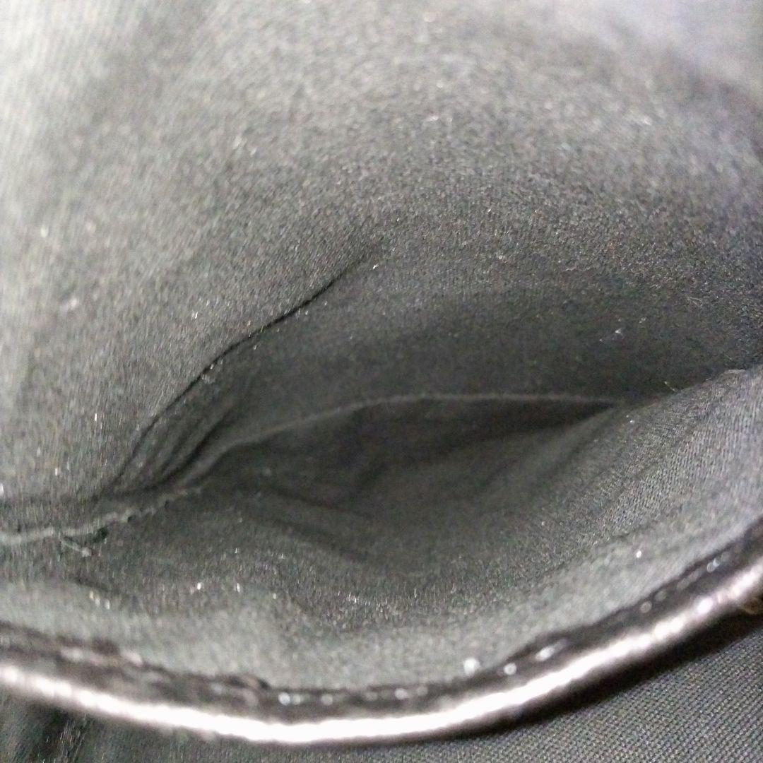 【美品】ブラックレーベルクレストブリッジ チェック柄 ロゴプレート ボディバッグ