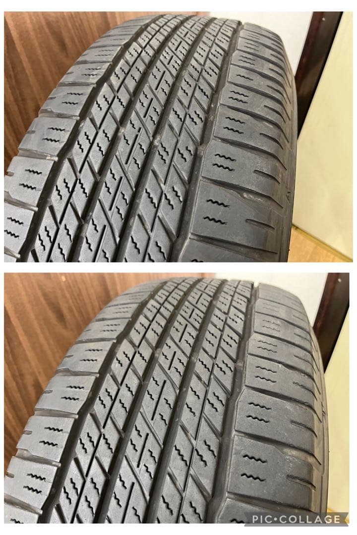 期 2024年製 ダンロップ中古夏タイヤ265/70R16 4本セット サーフ等