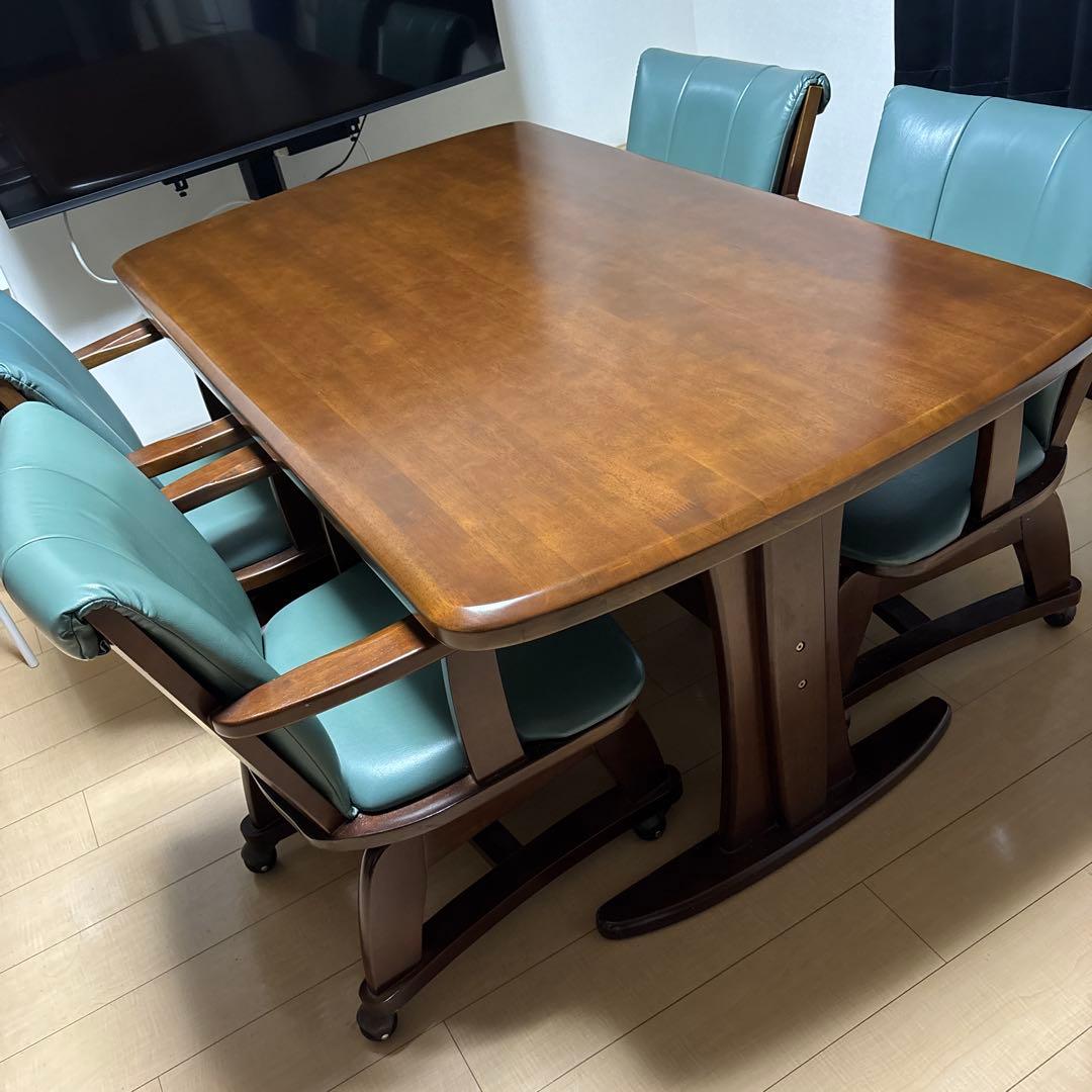 木製ダイニングテーブル(コメント必須)値下げ致しました