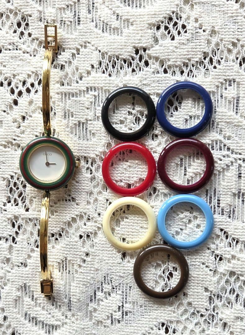 稼働　GUCCI グッチ　チェンジベゼル