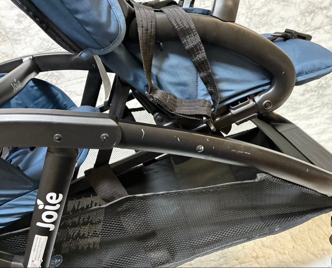 【送料込み】Joie エヴァライトデュオ ディープシー 2人乗りベビーカー