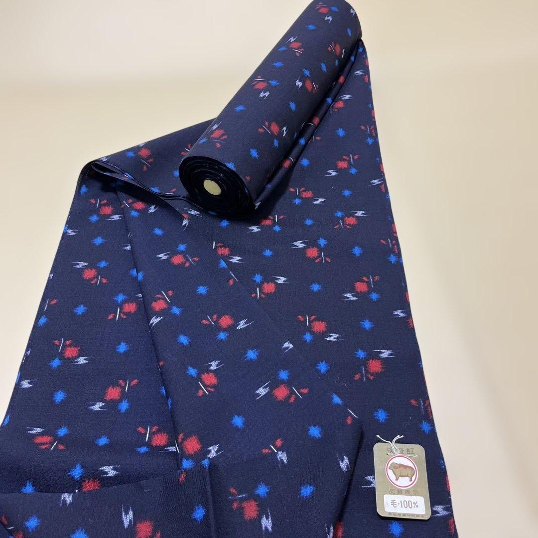 反物　ウール100%