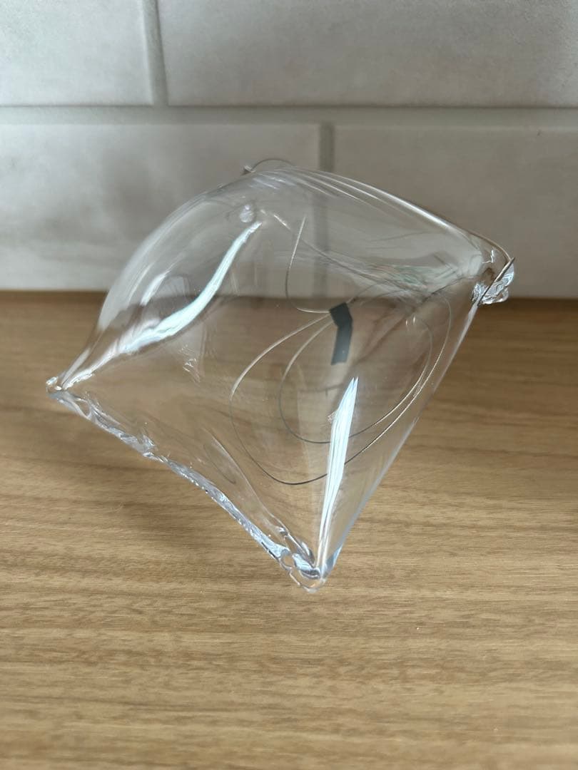 大家具子　ガラスベース　花器　square borsa Sサイズ