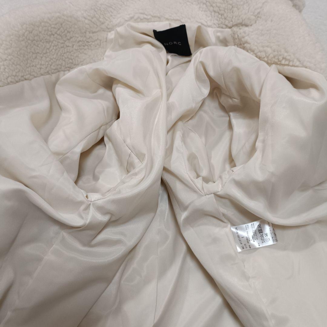 ノーク　ボアコート　テディベア　オーバーサイズ　Sサイズ