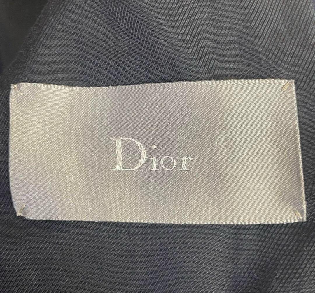 Dior ネイビー トレンチコート　44