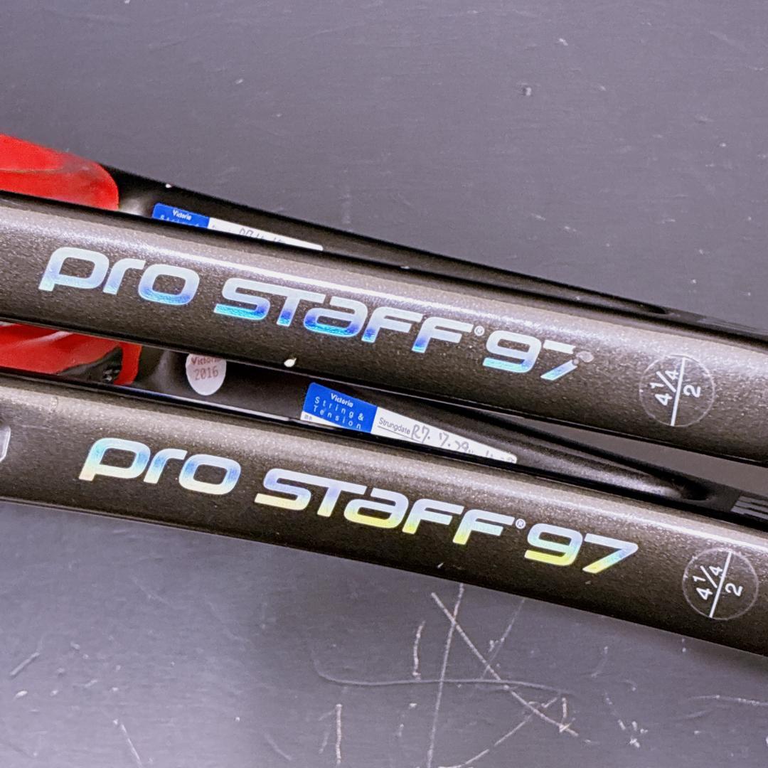 Wilson PRO STAFF 97 ウィルソン　硬式ラケット 2本セット