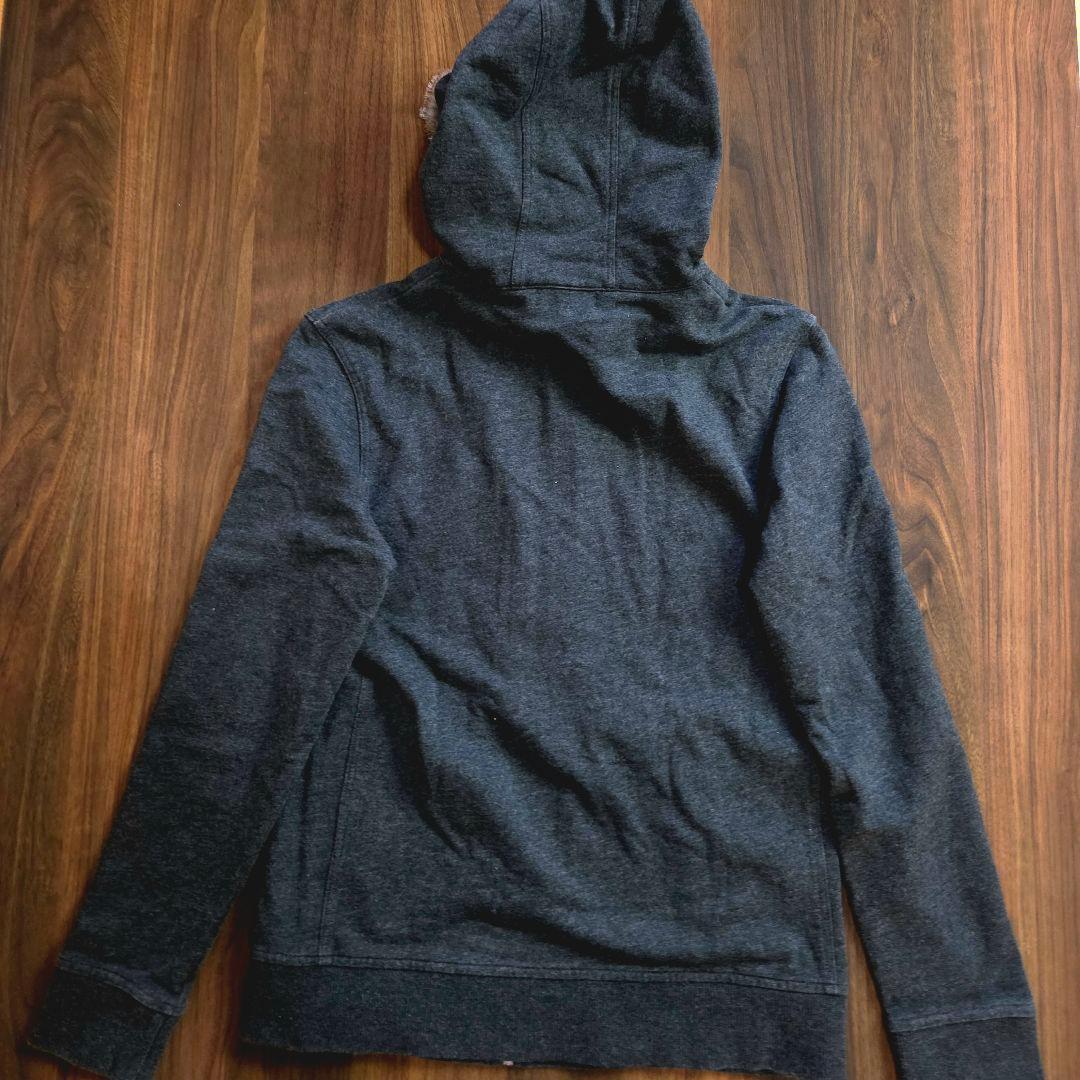 美品 burberry black label Fur Zip Hoodie M