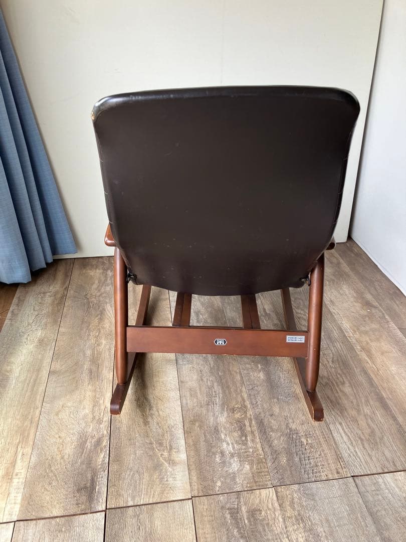 ミッドセンチュリー　ヴィンテージ 松田家具 ロッキングチェア　フットレスト付き