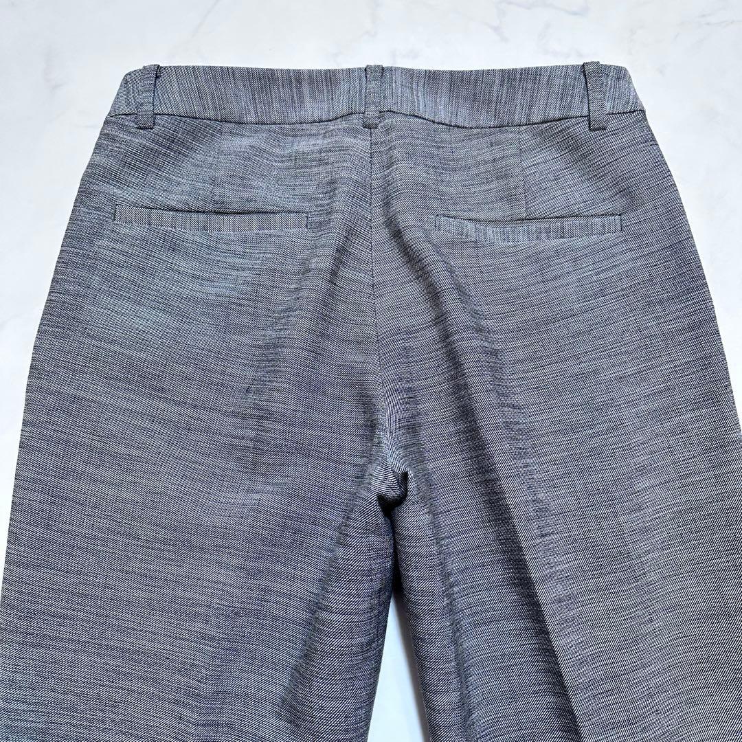 グリーンレーベルリラクシング セットアップ パンツスーツ 手洗い可 グレー 36