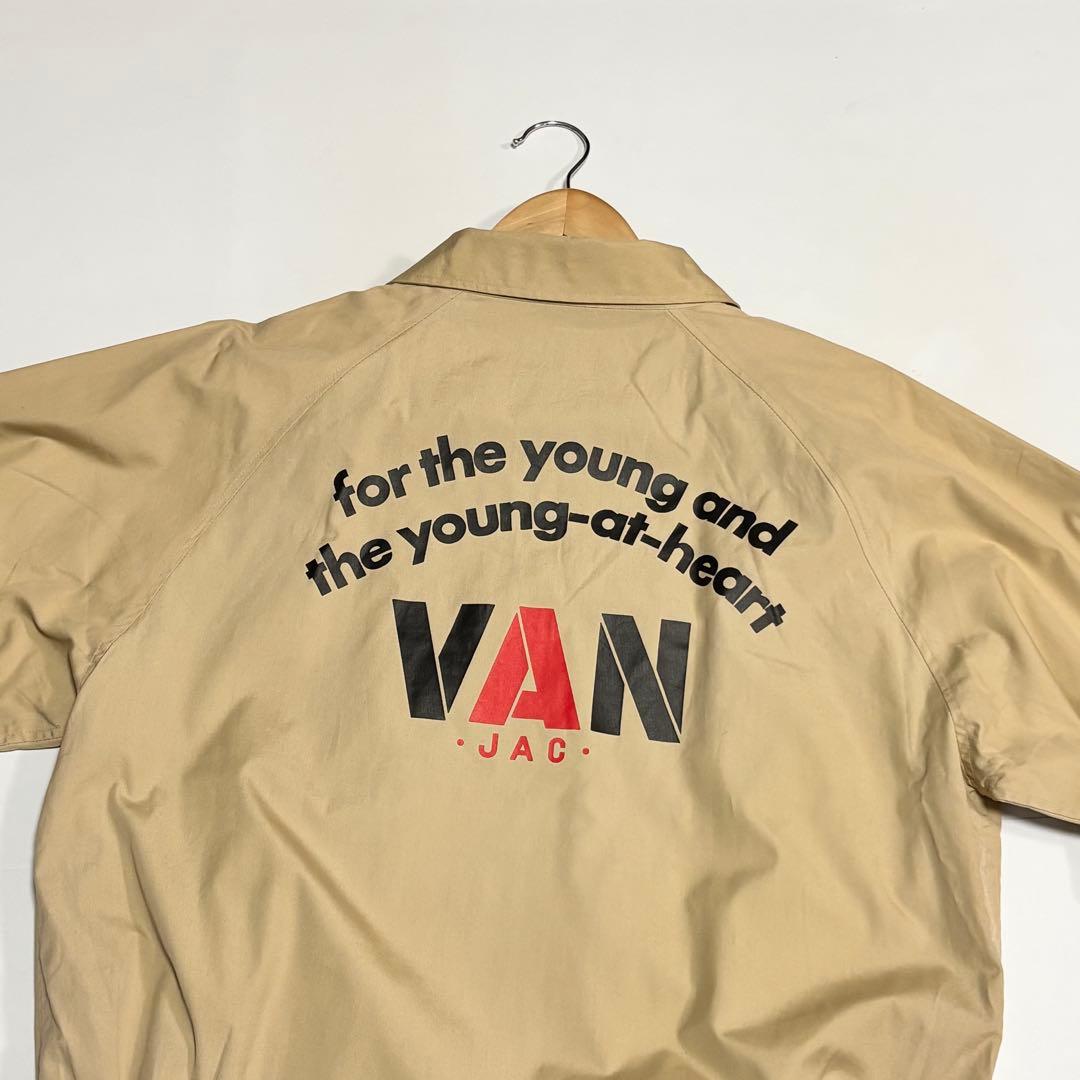 グッチ VAN バン ヂャケット　ベージュ系スイングトップ　ハリントンジャ