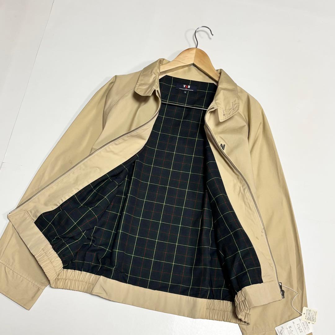 グッチ VAN バン ヂャケット　ベージュ系スイングトップ　ハリントンジャ