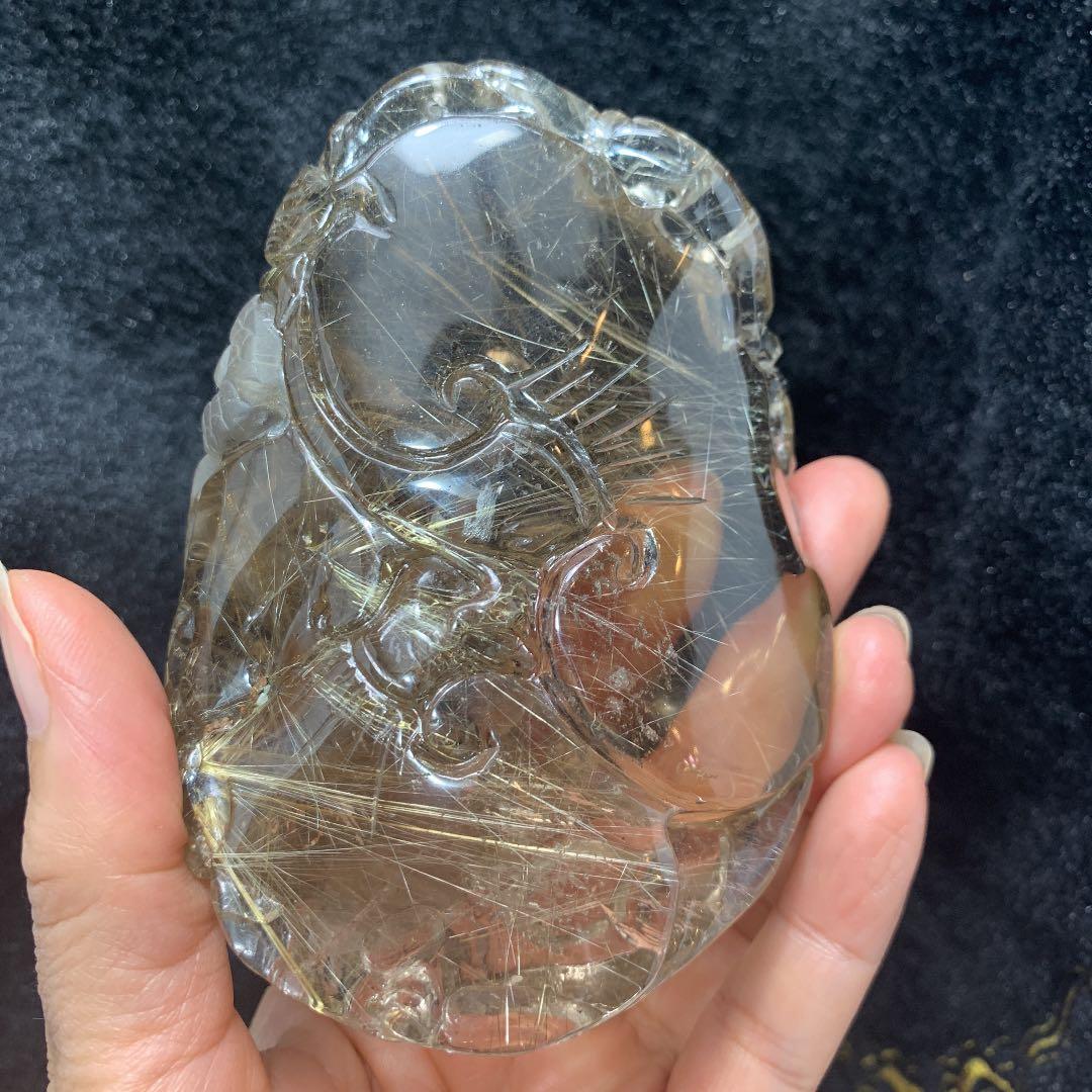 ゴールドルチル龍神様置物　高級感 お洒落　贈答品 幸福 金運 財運アップ！